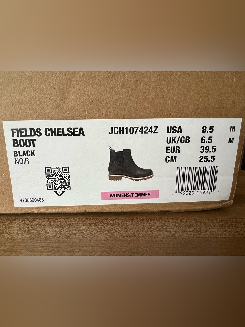 Chaco Women’s Black Leather Chelsea Boots - Picture 5 of 5